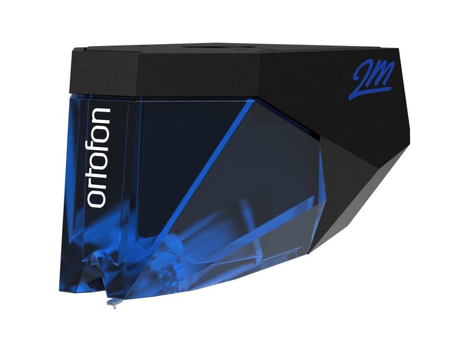 Ortofon 2M Blue element, schuin van links
