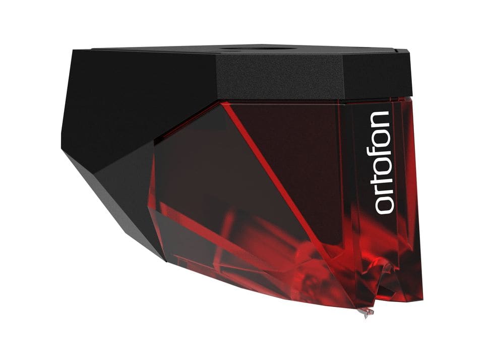 Ortofon 2M Red element, schuin van rechts