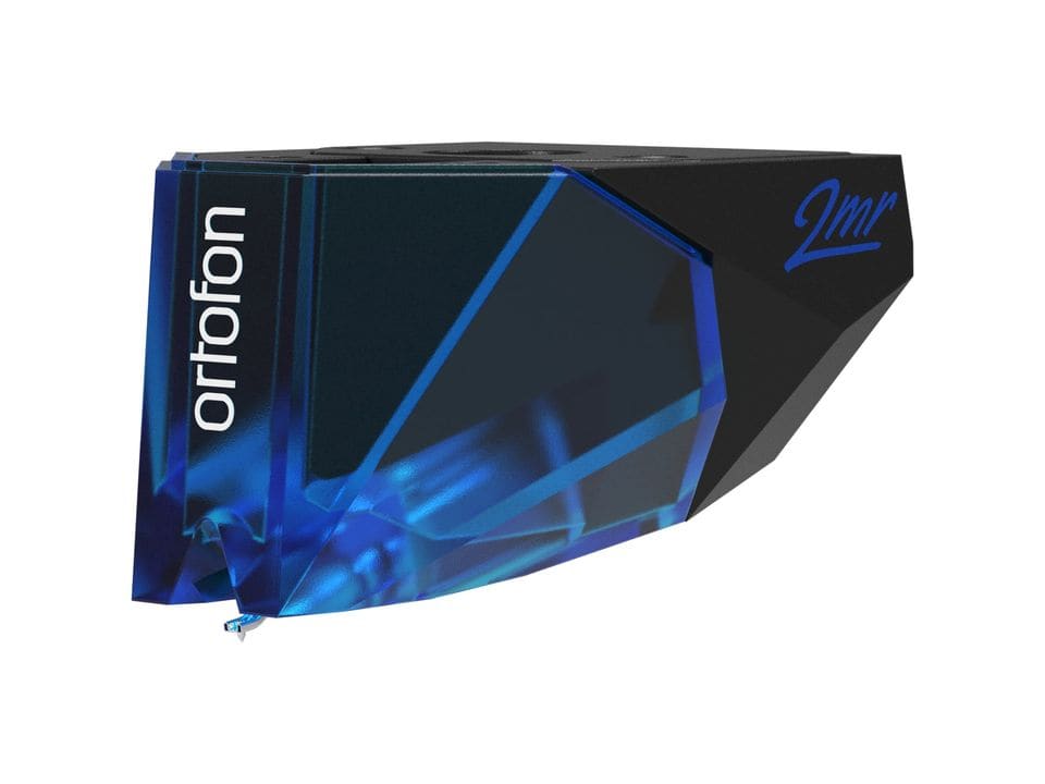 Ortofon 2MR Blue element, schuin van links