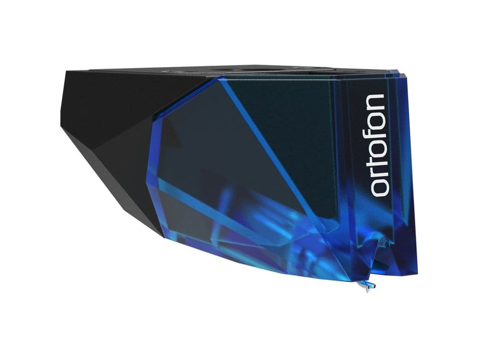 Ortofon 2MR Blue element, schuin van rechts