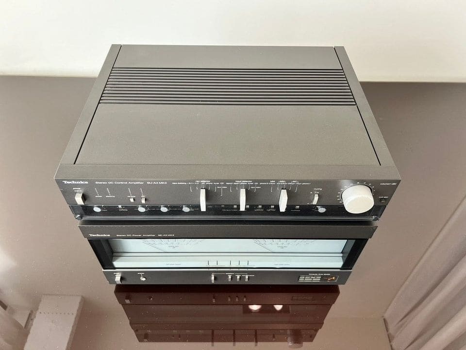 Technics  SU-A4 MK2  +  SE-A3 MK2   Voor-en eindversterker   *1 jaar garantie*, foto 11