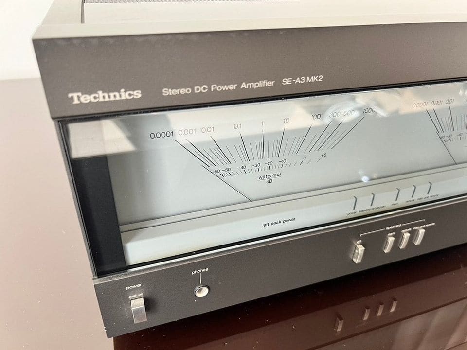Technics  SU-A4 MK2  +  SE-A3 MK2   Voor-en eindversterker   *1 jaar garantie*, foto 4